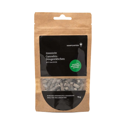 Düngestäbchen Vorderseite Verpackung 